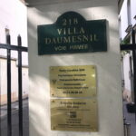 plaque avenue Daumesnil